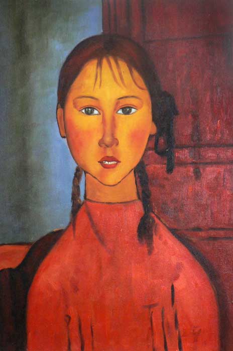 girl with brods